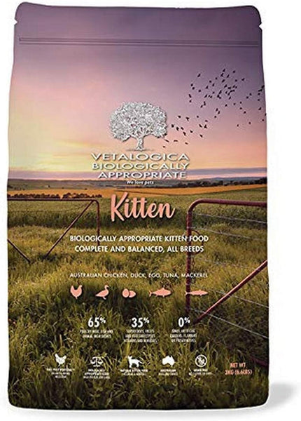Picture of Vetalogica Biologically Appropriate Grain Free Kitten Dry Cat Food 3 K ...