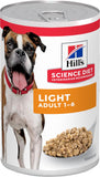 Adult Light Original Flavour Canned Wet Dog Food 12X370G