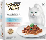 Fancyfeast Adult Inspirations Tuna and Beef Variety Pack Wet Cat Food 24X70G