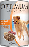 DOG Beef and Rice Wet Dog Food, Adult, 400G Can (Pack of 24)