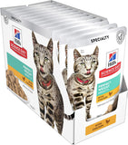 Adult Wet Cat Food, Perfect Weight Chicken, 85G, 12 Pack, Cat Food Pouches