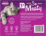 so Meaty 1+ Years Wet Cat Food Poultry Dishes in Gravy12 X 85G, 5 Pack (60 Pouches)