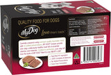 Adult Wet Dog Food Beef & Liver Meaty Loaf 6 X 100G Trays