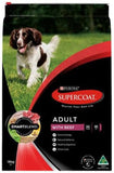 Supercoat Adult Beef Dry Dog Food 18 Kg