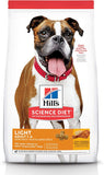 Light Adult, Chicken Meal and Barley Recipe, Low Calorie Dry Dog Food for Healthy Weight and Weight Management, 3Kg Bag