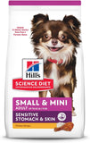 Sensitive Stomach and Skin Adult, Small and Mini, Chicken Recipe, Dry Dog Food, 1.81Kg Bag