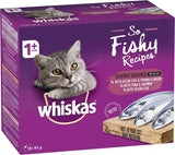 so Fishy Recipes 1+ Years Wet Cat Food Seafood in Jelly 12 X 85G, 5 Pack (60 Pouches)