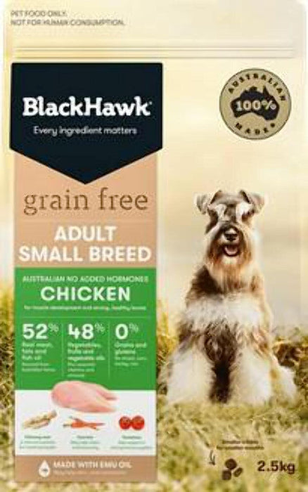 Small Breed Grain Free Chicken Dry Dog Food 2.5 Kg