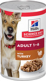 Adult with Turkey Canned Wet Dog Food 12X370G