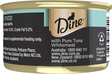 DINE Desire Pure Tuna Whitemeat Wet Cat Food 85G X 24 Pack