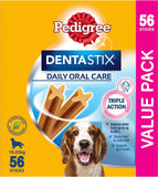 Dentastix Medium Dental Dog Treats Daily Oral Care 56 Sticks Value Pack