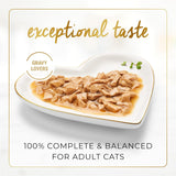 Fancyfeast Adult Gravy Lovers Chicken Feast in Grilled Chicken Flavour in Gravy Gourmet Cat Food 24X85G