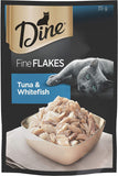 Fine Flakes Tuna and Whitefish Wet Cat Food 35G, 12 Pack