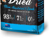 Air Dried Dog Food, Blue Mackerel and Lamb 1 Kg