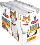 Young Adult Wet Cat Food, Neutered Cat, Chicken, 85G, 12 Pack, Cat Food Pouches