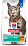 Perfect Weight Adult, Chicken Recipe, Dry Cat Food for Healthy Weight & Weight Management, 3.17Kg Bag