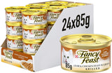 Fancy Feast Grilled Adult Wet Cat Food Grilled Liver & Chicken Feast in Gravy 24X85G